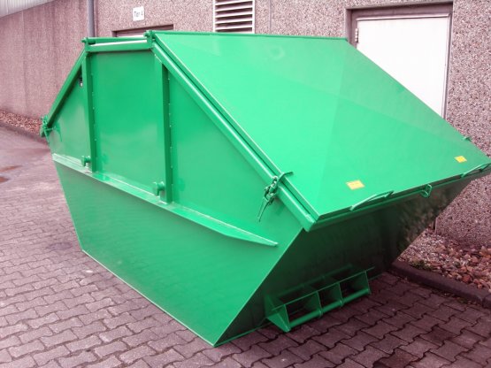 Abgedeckte Absetzmulde 7 m³