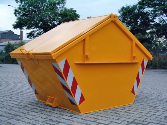 Abgedeckte Absetzmulde mini