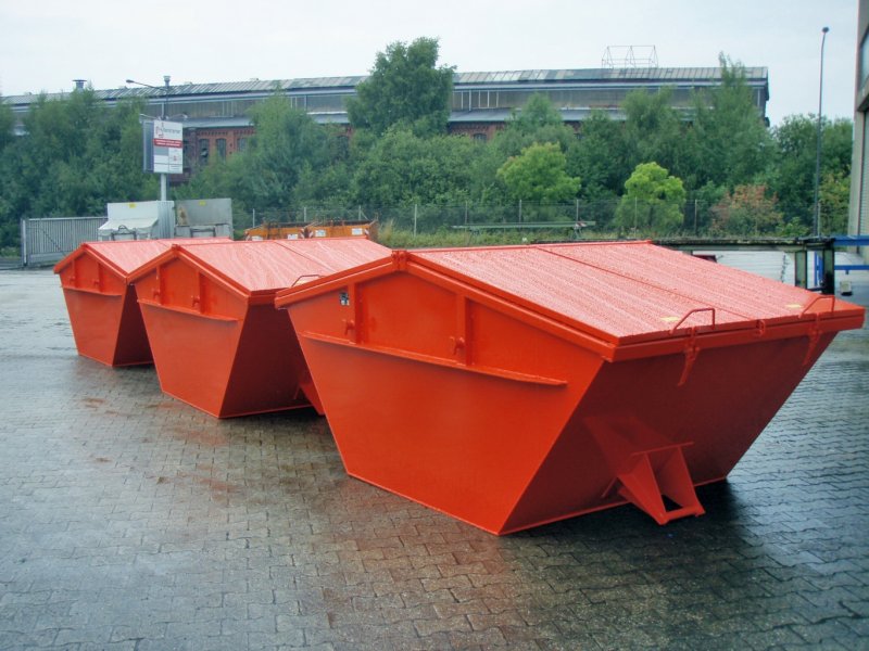 Abgedeckte Absetzmulden
