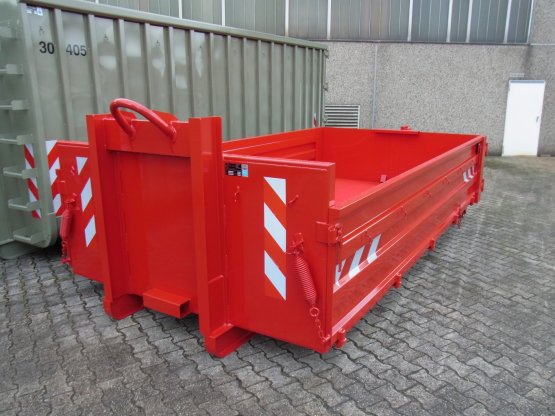 HÜLLENKREMER Containerbau NRW - Abrollcontainer-Kippaufbau mit Stahlbordwänden
