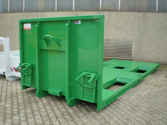 HÜLLENKREMER Containerbau NRW - Abroll-Container-Plattform zum Radladertransport