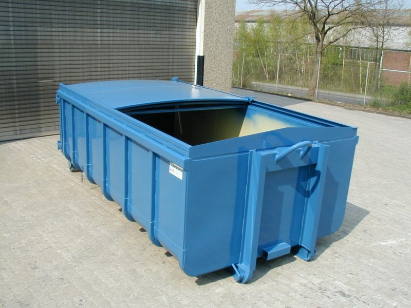 Abrollcontainer, 2-teiliges Schiebedach