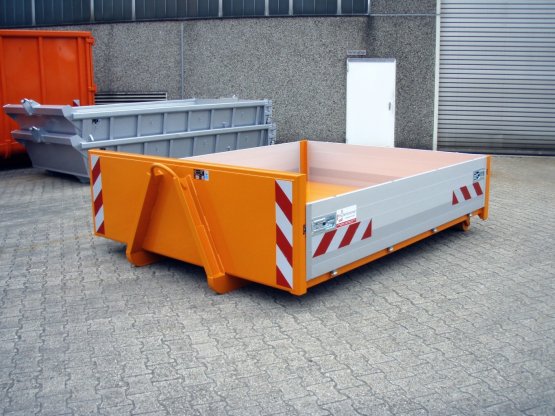 HÜLLENKREMER Containerbau NRW - City Container-Kippaufbau mit Aluminium-Bordwänden
