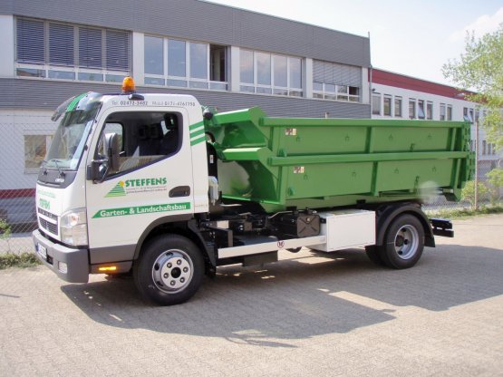 HÜLLENKREMER Containerbau NRW - City-Stapelcontainer mit Doppelflügeltür