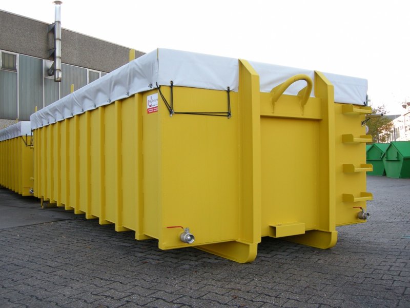 Edelstahl Abroll-Container, Planenabdeckung