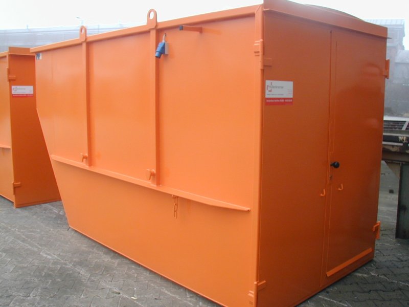Magazinmulde fuer das Baugewerbe
