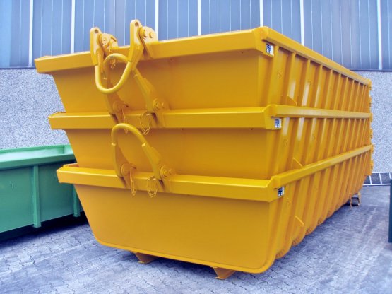 HÜLLENKREMER Containerbau NRW - Stapelcontainer 107°, mit Doppelflügeltür
