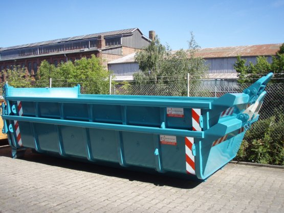 HÜLLENKREMER Containerbau NRW - Stapelcontainer 107° mit Entleerungsklappe
