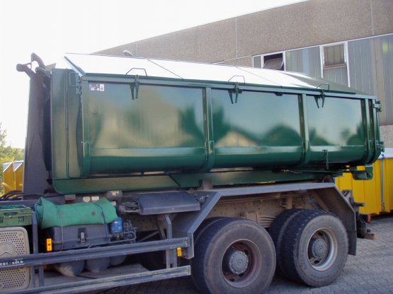 HÜLLENKREMER Containerbau NRW - Hausmüllcontainer - Hausmüll-Abrollcontainer, Inhalt ca. 13,5 m³