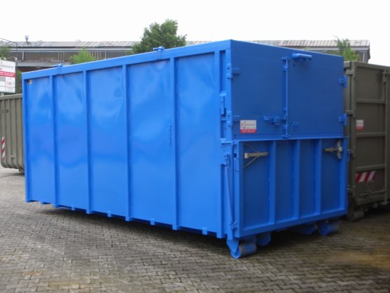HÜLLENKREMER Containerbau NRW - Magazincontainer - Magazin-Abrollcontainer für Bohrgeräte, Inhalt ca. 26 m³