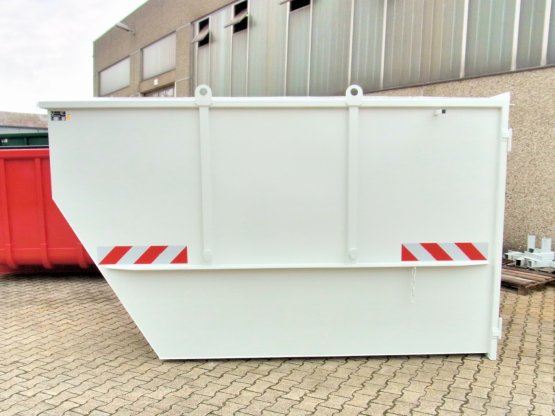 Magazinmulde Baugewerbe mit Innenausbau