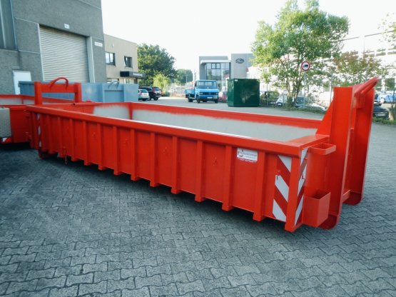 HÜLLENKREMER Containerbau NRW - Abrollcontainer, offen, Doppelflügeltür, Inhalt ca. 9 m³