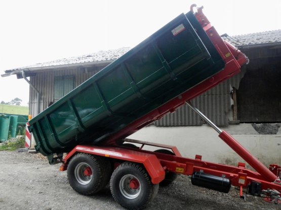 HÜLLENKREMER Containerbau NRW - Abrollcontainer, offen, Doppelflügeltür, Inhalt ca. 9 m³