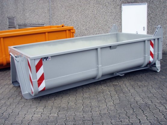 HÜLLENKREMER Containerbau NRW - offener City-Container, pendelbare Entleerungsklappe