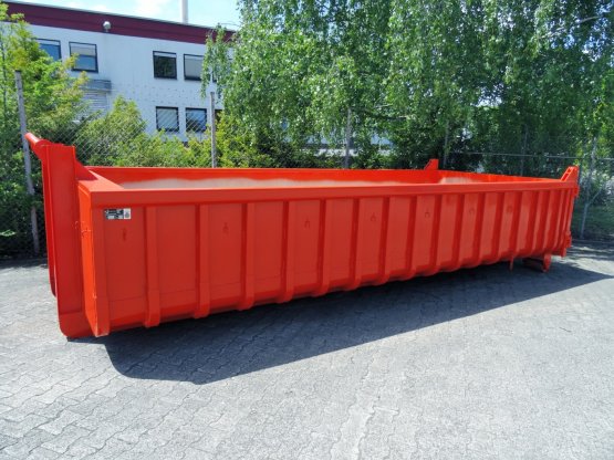 HÜLLENKREMER Containerbau NRW - Abrollcontainer, offen, französische Tür, Inhalt ca. 14 m³
